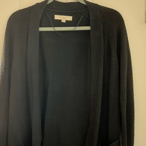 Loft Long Black Sweater